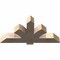 Ekena Millwork Redmond Smooth Timber Gable Bracket, Douglas Fir, 48"W x 24"H x 5 1/2"D x 5 1/2"F, 12/12 Pitch GBW048X24X0606RED00SDF - alternate 5